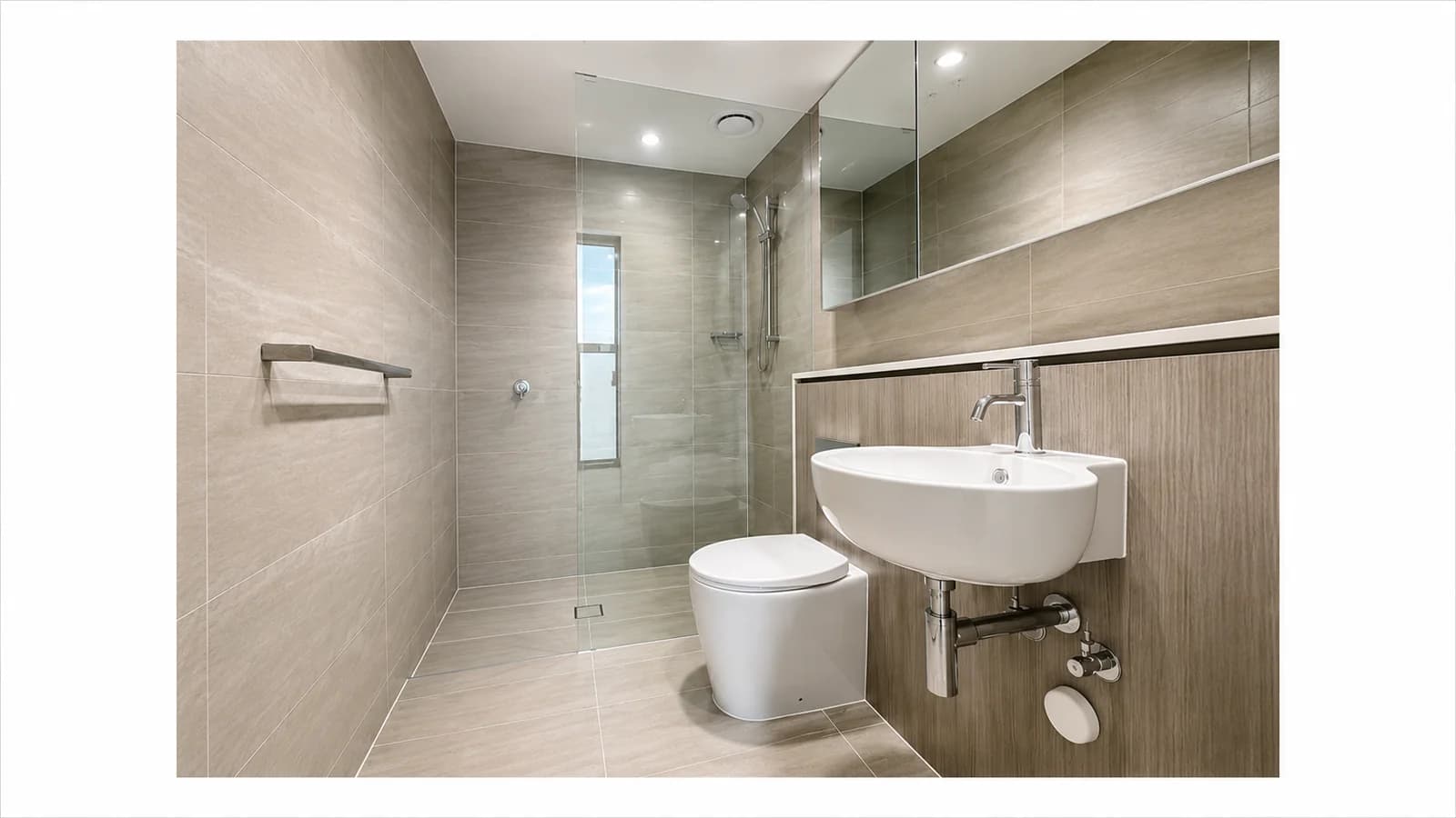 Modern Apartment Bathroom